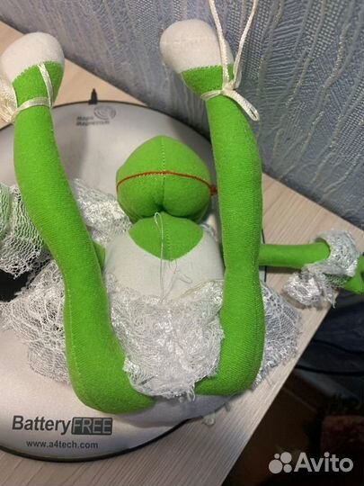 Игрушка детская лягушка балетная