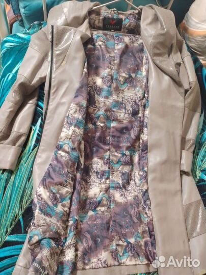 Пальто экокожа 50/52