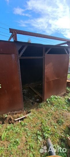 Сарай металлический