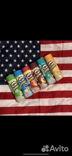 Чипсы pringles оригинал (полная колекция)