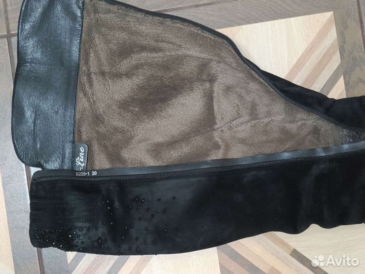 Замшевые Сапоги