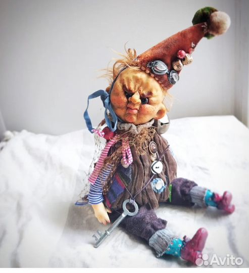 Авторская интерьерная кукла Роббин