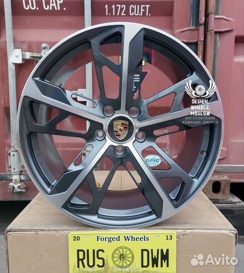 Кованые диски R20 на Porsche Taycan Cross Turismo