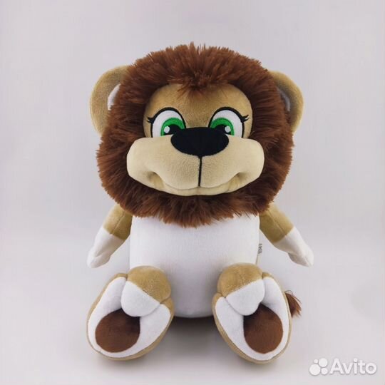 Большая мягкая игрушка Лев новая разные цвета