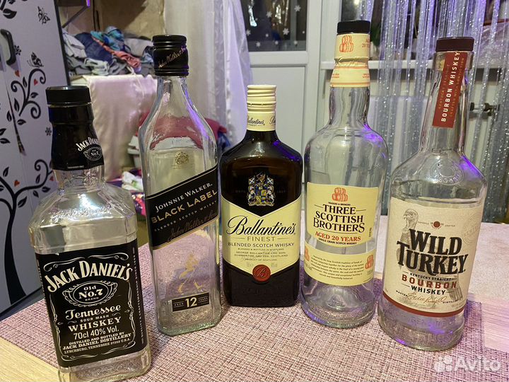 Бутылочки под спиртное