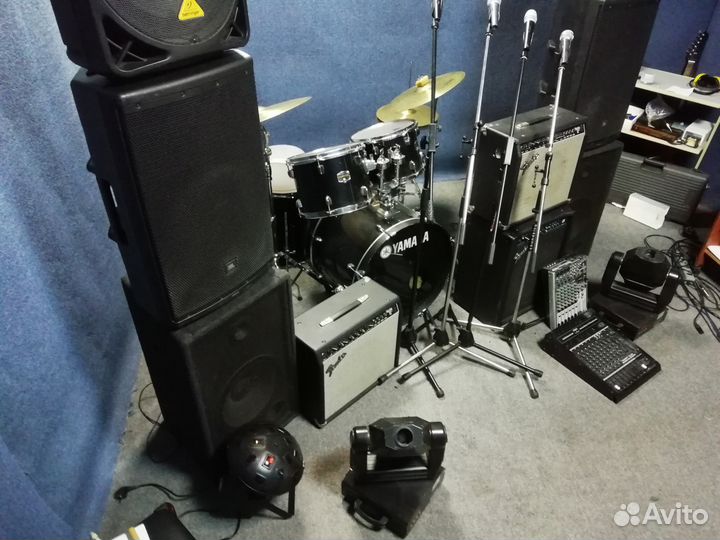 Аренда/прокат музыкального оборудования/аппаратуры