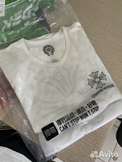 Chrome hearts лонгслив (оригинал)