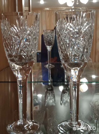 Рюмки хрусталь