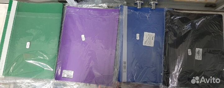 Папка скоросшиватель разных цветов