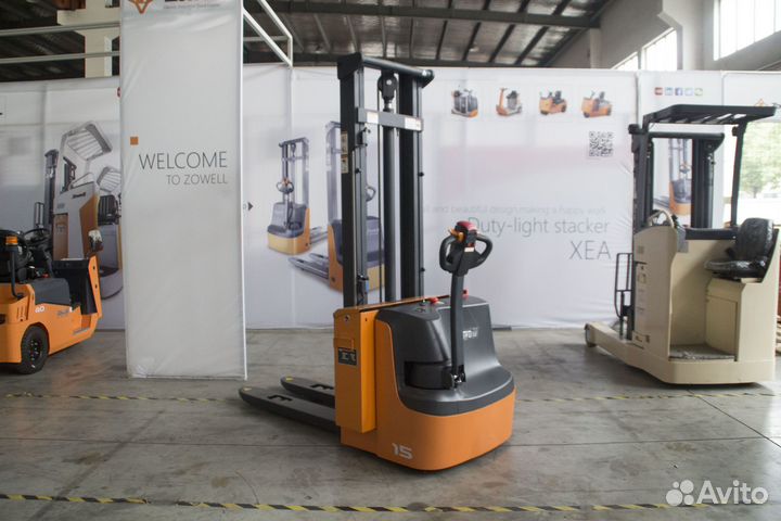 Самоходный штабелер zowell XEB 1540 1,5 т 4 м