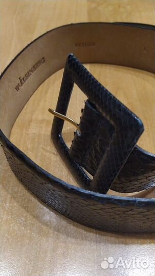 Ремень W.Kleinberf Python из кожи питона