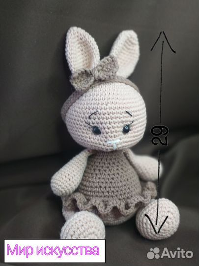Зайка, ручной работы