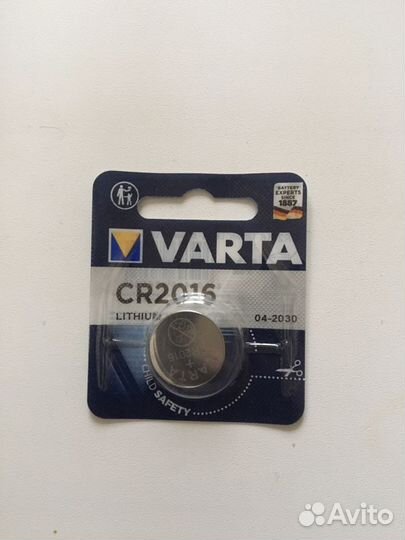 Батарейка Perfeo 2032, Varta 2016