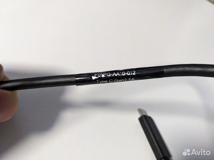 Кабель dell USB-C Gen2 5A 10Gbps 100W PD