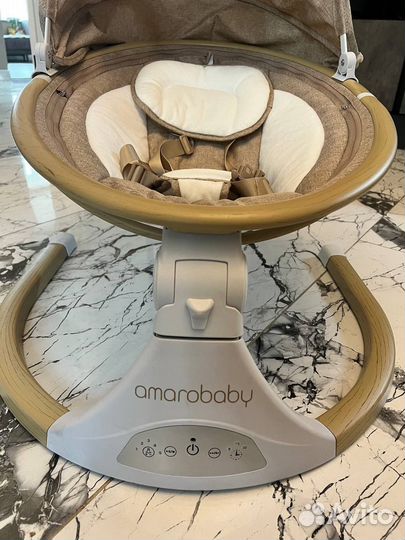 Электрокачели для новорожденных аmаroваby