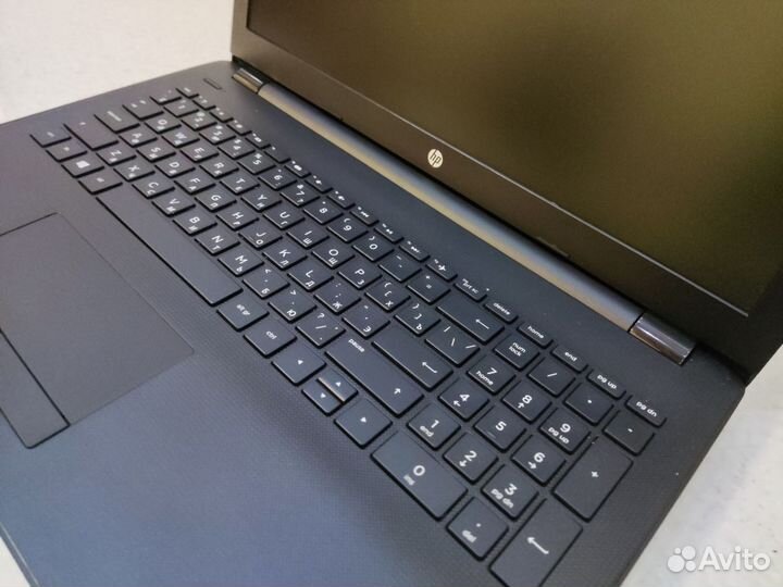 Новый ноутбук Hp black матовый intel/m2 ssd/15.6