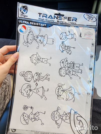 Термонаклейки на одежду