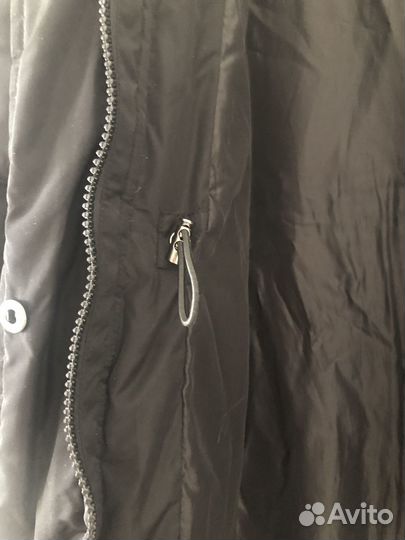 Пуховик stradivarius натуральный