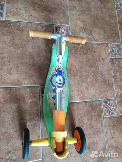 Самокат детский трехколесный explore