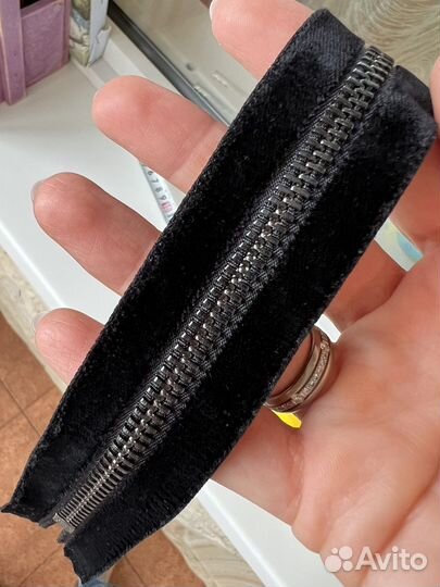 Молния бархатная никель Sergio Stafano