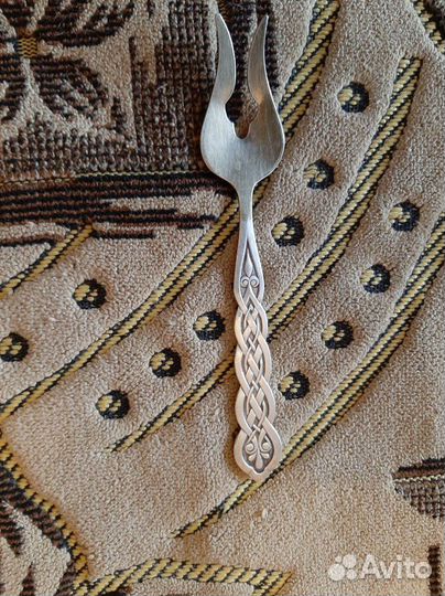 Винтажная посуда СССР (вилка, пепельница, лопатка)