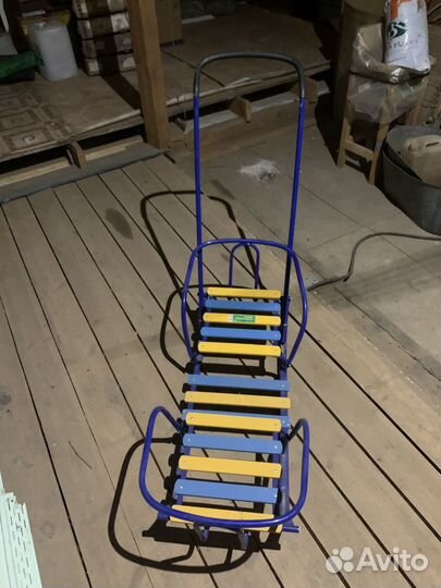 Санки двухместные