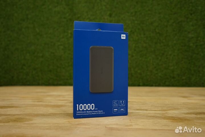 Xiaomi Redmi Power Bank 10000 mAh рст, Black