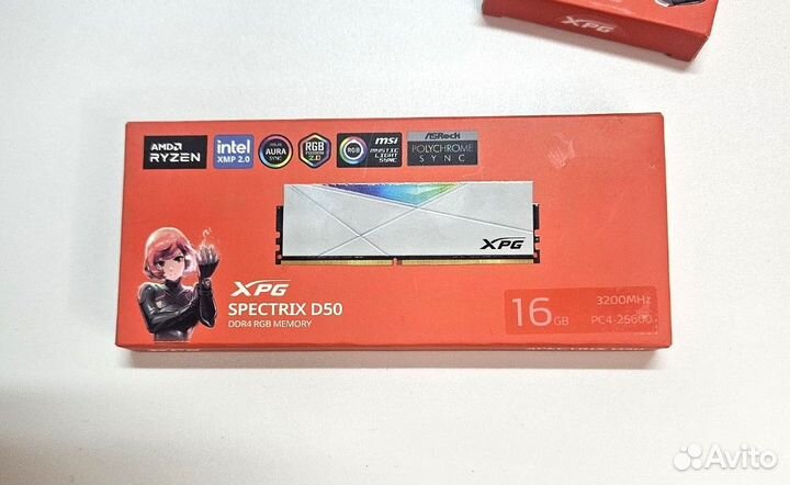 Оперативная память adata XPG spectrix D50 RGB 16Gb