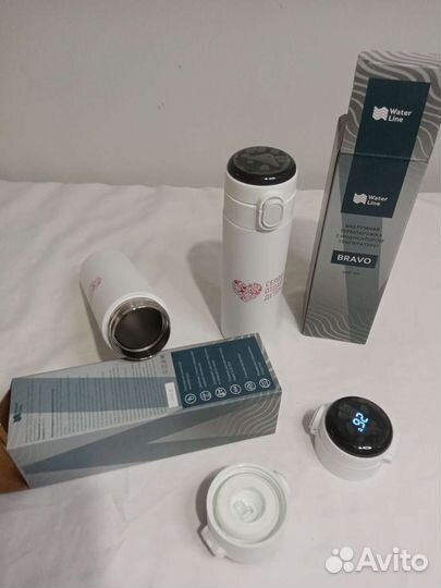 Вакуумная термокружка с индикатором 400 мл