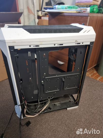 Игровой корпус для пк белый aerocool ls-5200 white