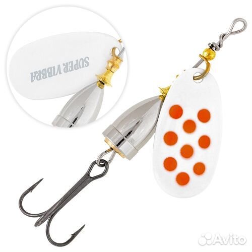 Блесна вращающиеся Chimera SRV 2500 №6 18гр wrsl