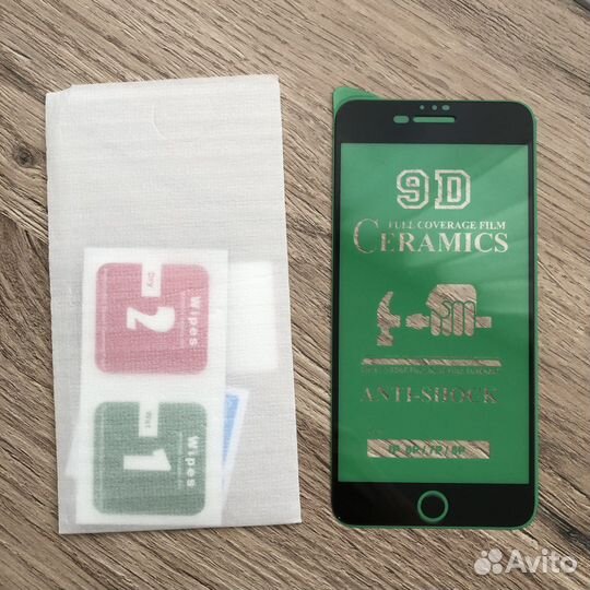 Защитное стекло iPhone 7+/8+