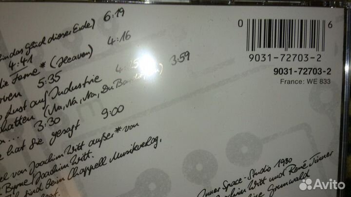 Joachim Witt - Silberblick 1980