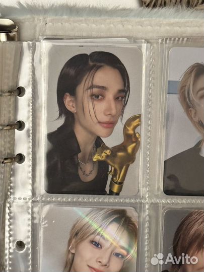 Карты Stray kids хенджин Ate