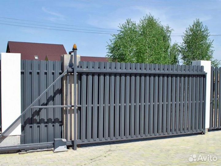 Ворота металлические 5,3*2,1м