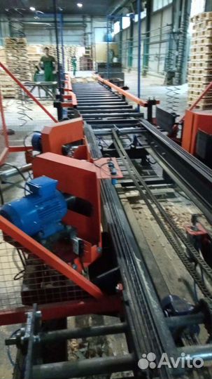 Линия по обработке поддонов (автоматическая)