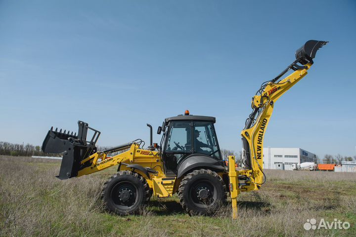 Экскаватор-погрузчик New Holland B115B, 2023
