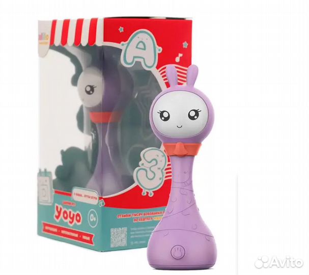 Музыкальная игрушка Alilo Умный зайка R1+ Yoyо