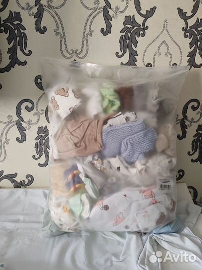Вещи для новорожденных пакетом бесплатно