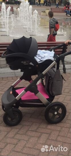 Коляска stokke 2в 1