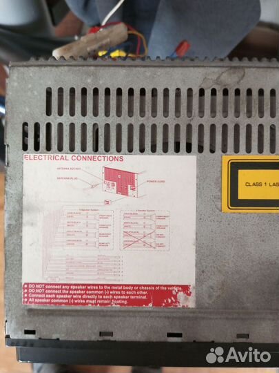 Магнитола sanyo