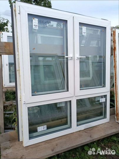 5шт Окна veka пвх 150*169см цвет графит