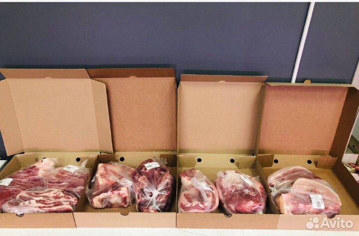 Фермерское мясо говядина баранина свинина