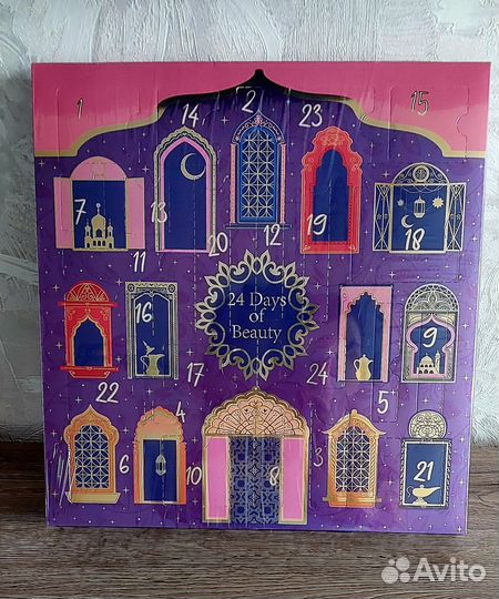 Адвент календарь с косметикой от летуаль