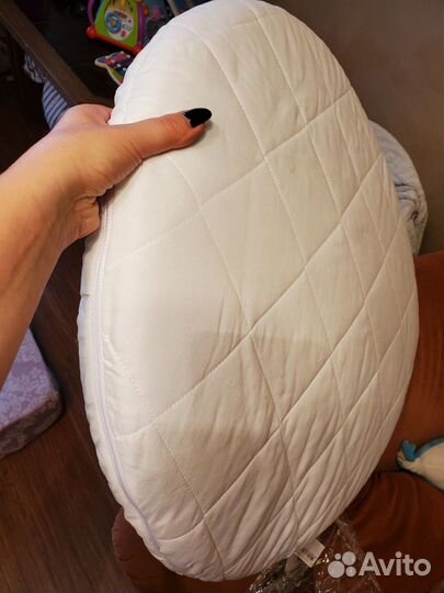 Матрас круглый детский 70см с 2-мя простынями