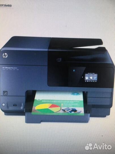 Струйное мфу HP Officejet Pro 8610 (принтер.)