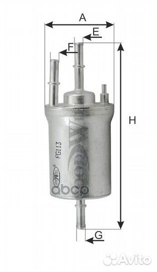 Фильтр топливный audi A3,TT, scoda Fabia, Octavia