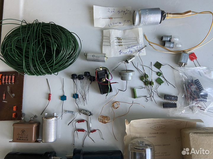 Радиолампы радиодетали СССР