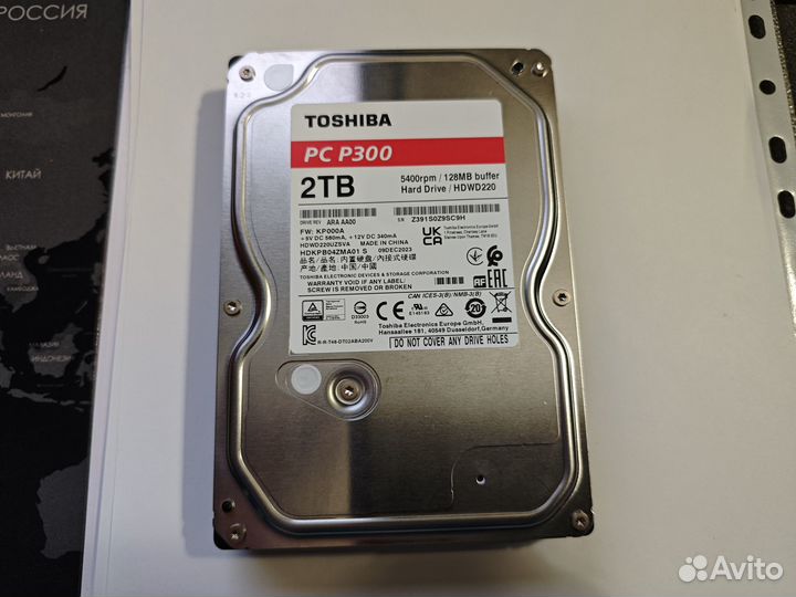 HDD 2TB Toshiba P300