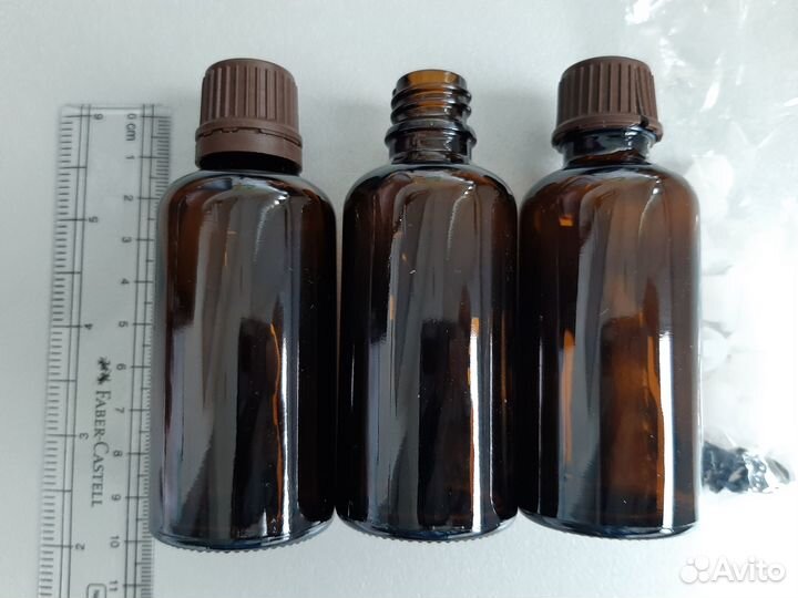 Стеклянные бутылочки 50мл